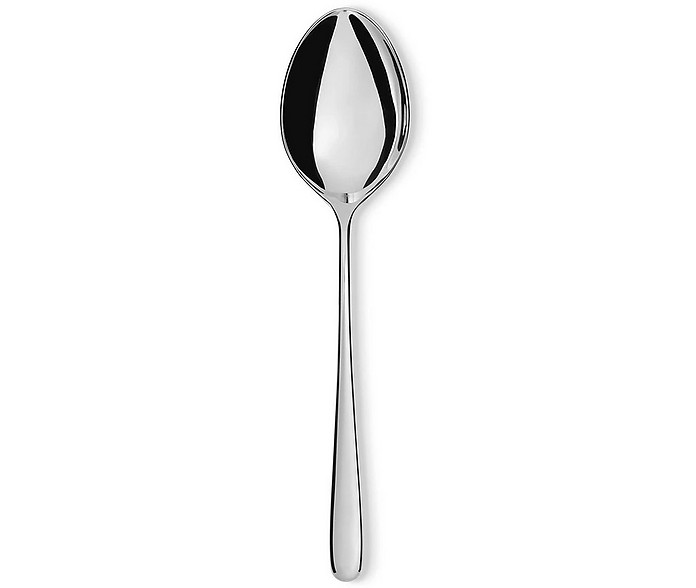 Caccia - Stainless Steel Serving Spoon - Alessi