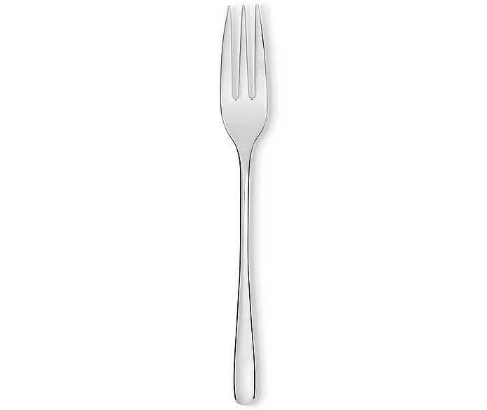 Caccia - Stainless Steel Serving Fork - Alessi