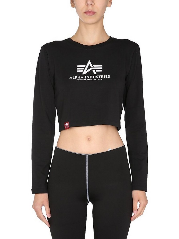 Cropped Fit T-Shirt - Alpha Industries