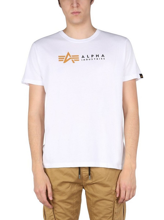 Logo Print T-Shirt - Alpha Industries