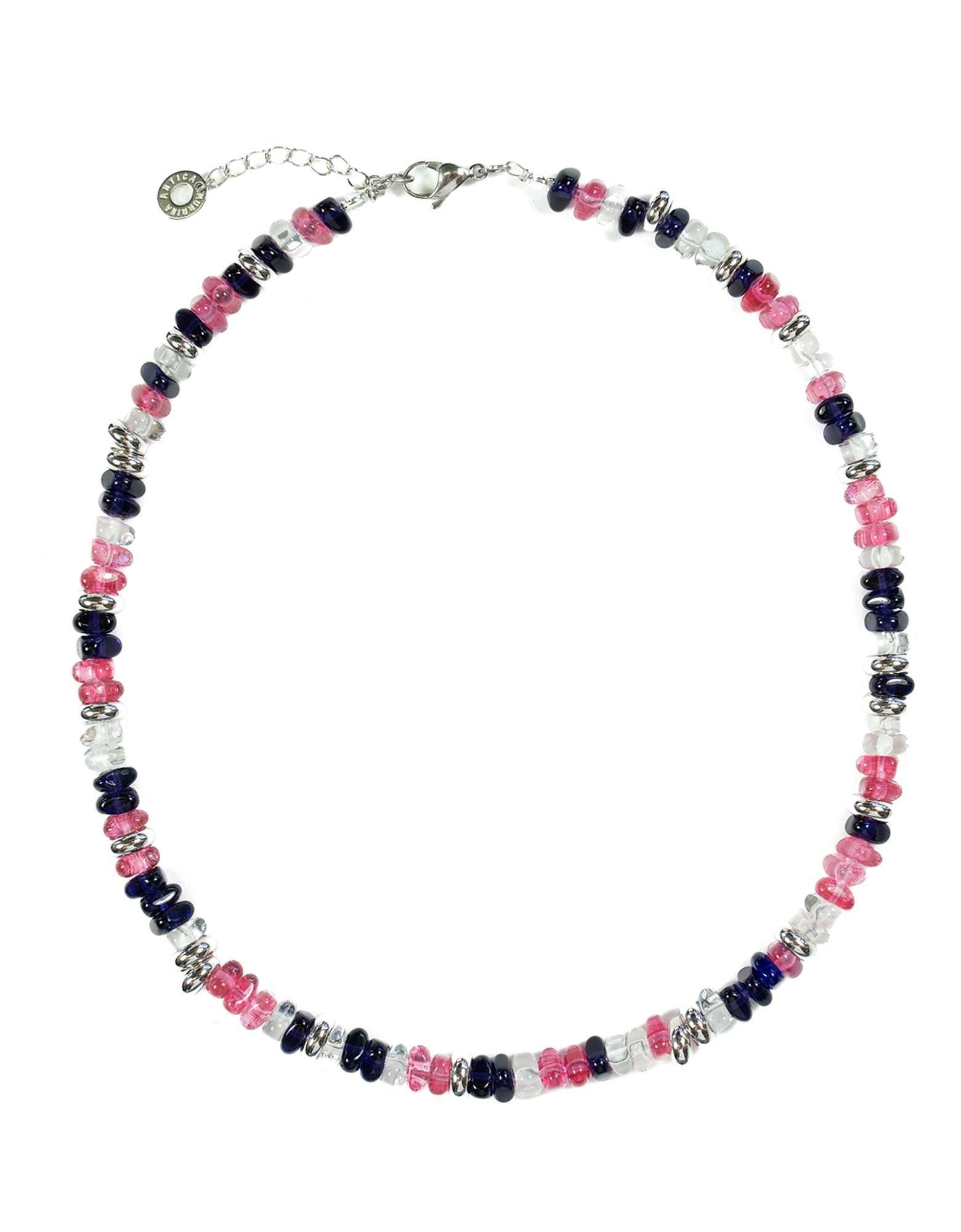 Antica Murrina Designer Necklaces Shimmer Pink Necklace