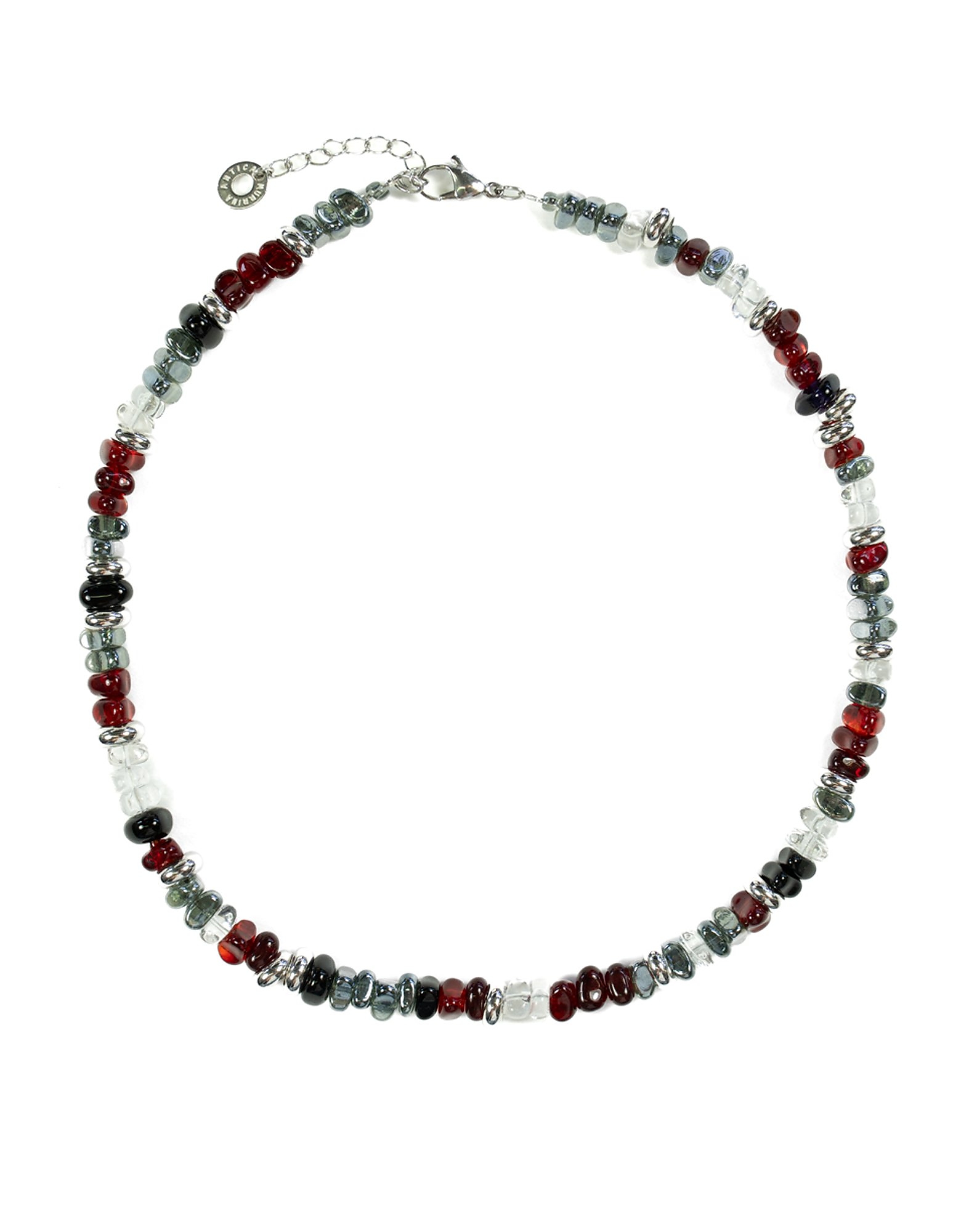 Antica Murrina Designer Necklaces Shimmer Black Necklace
