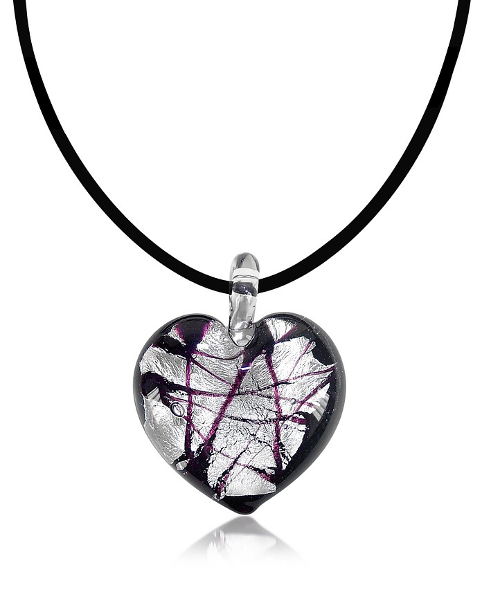 Passione - Murano Glass Heart Pendant - Antica Murrina