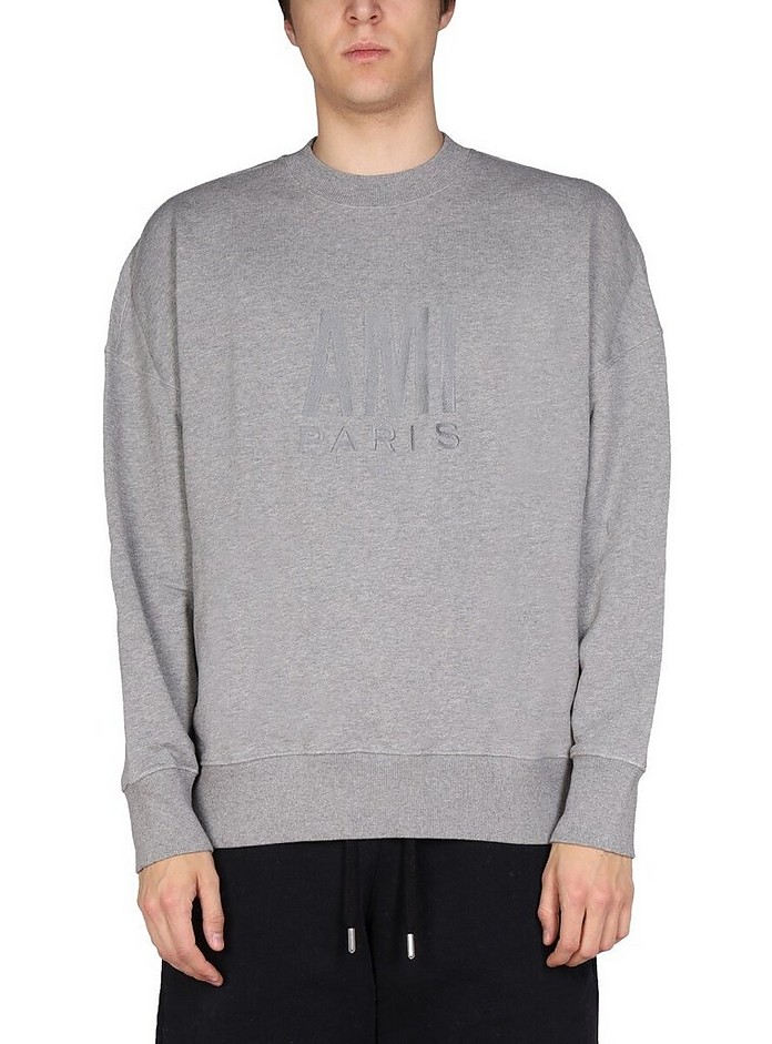 Sweatshirt With Logo - Ami Paris