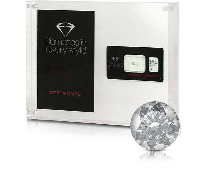 Diamante Taglio Brillante 0.43 Carati - Amin Luxury