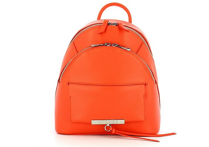 Red Leather Double compartment Women's Backpack - Patrizia Pepe شɯ  