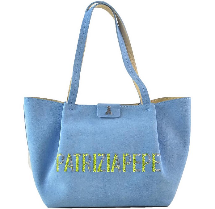 Women's Sky Blue Handbag - Patrizia Pepe