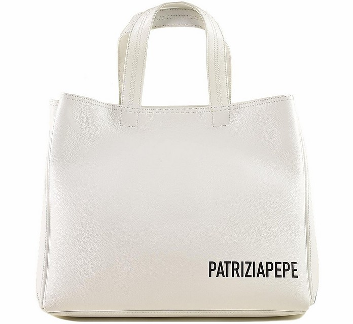 Women's White Handbag - Patrizia Pepe