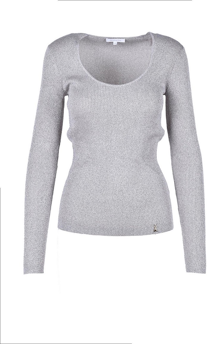 Women's Light Gray Sweater - Patrizia Pepe
