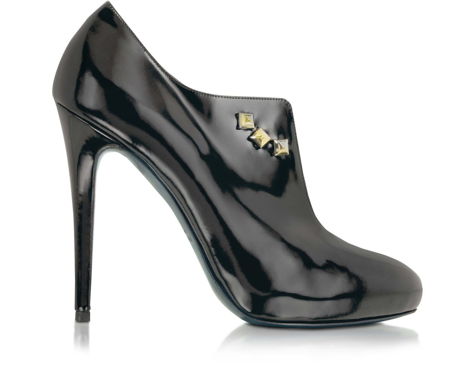 Patrizia Pepe Black Patent Leather Heeled Women's Shoes 37 IT/EU at ...