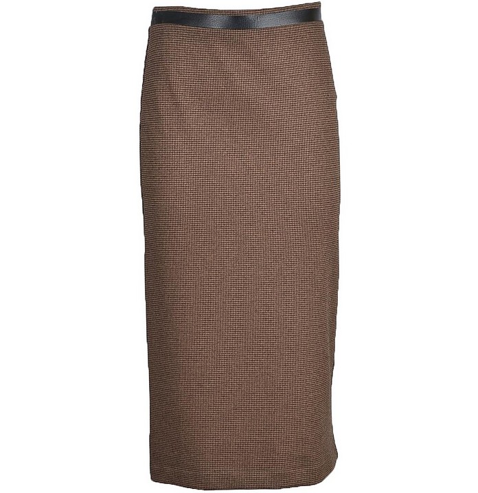 Women's Brown / Black Skirt - Patrizia Pepe