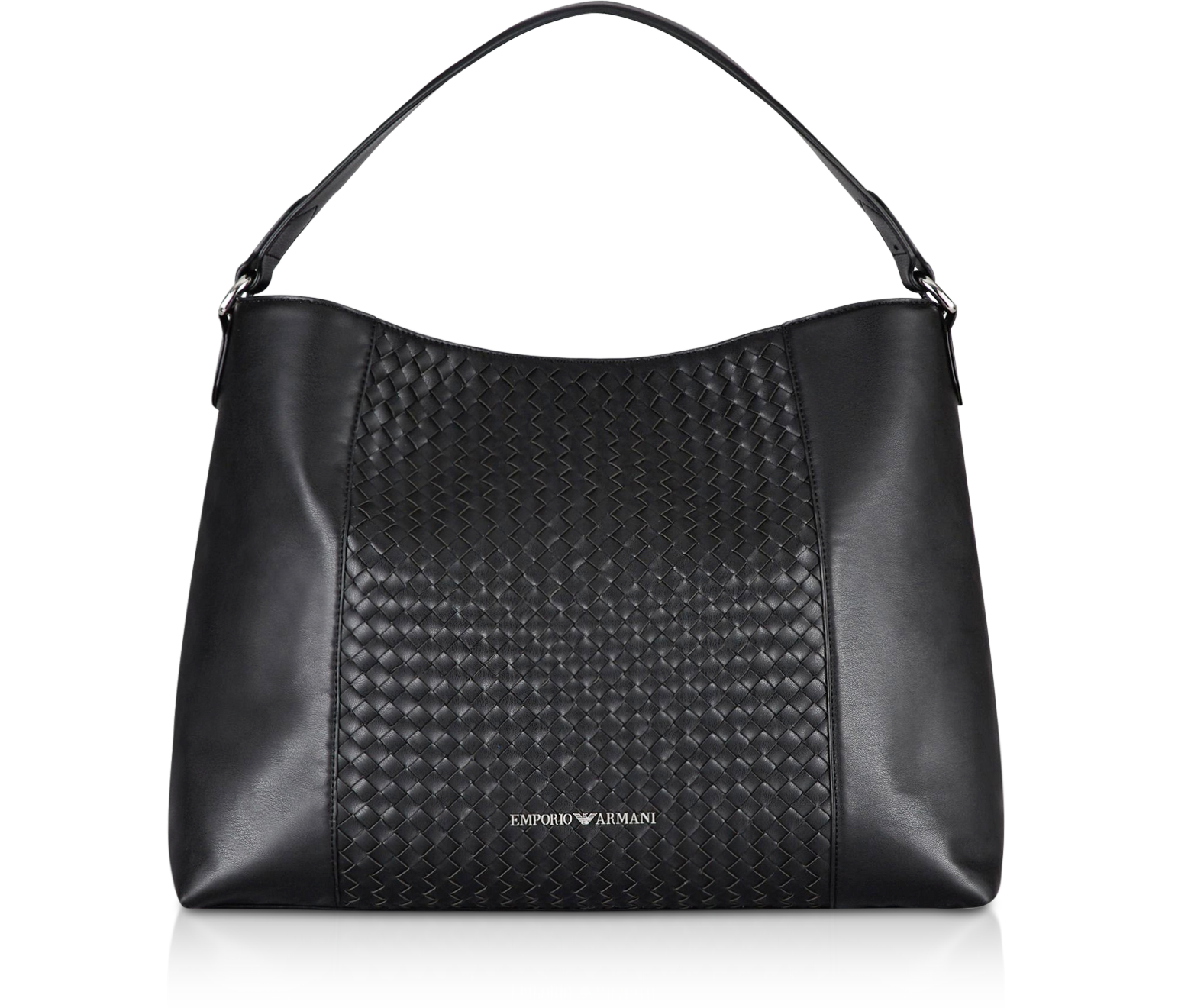 armani black handbag