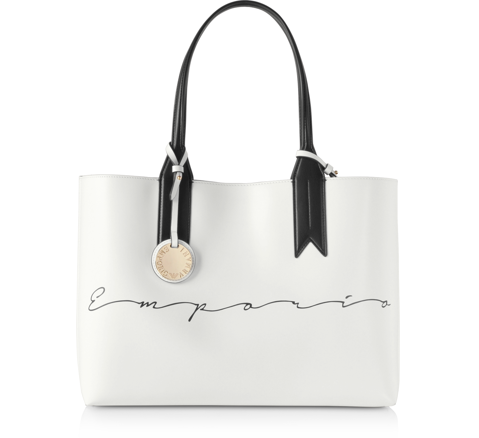 armani white bag