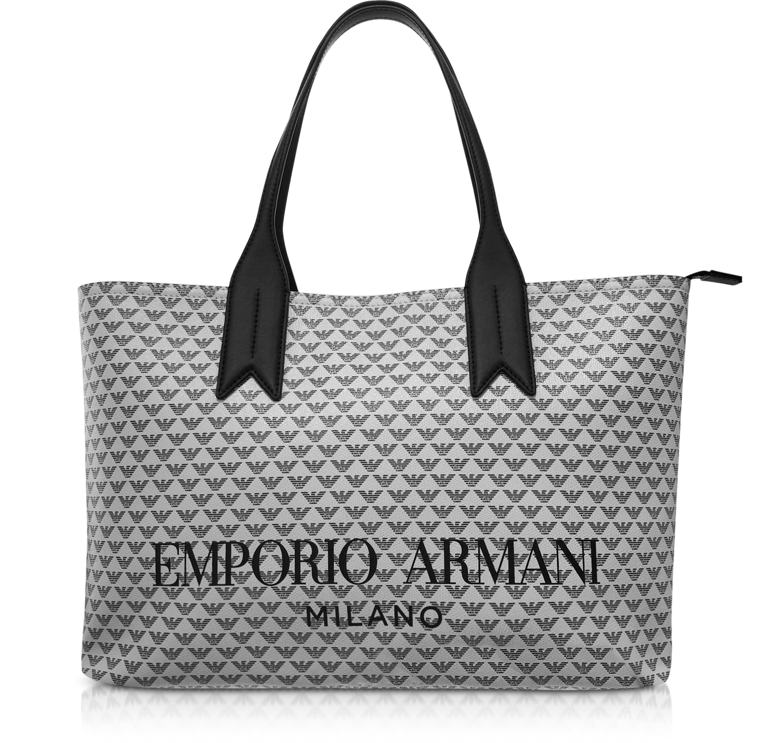 black armani tote bag