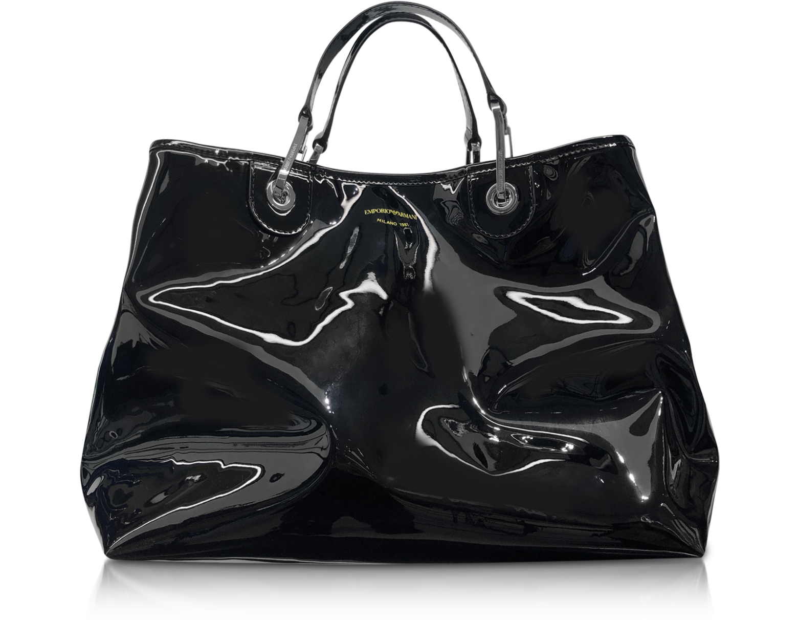 emporio armani black handbag