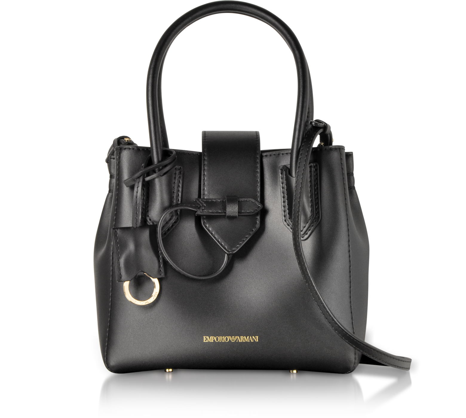 armani leather bag