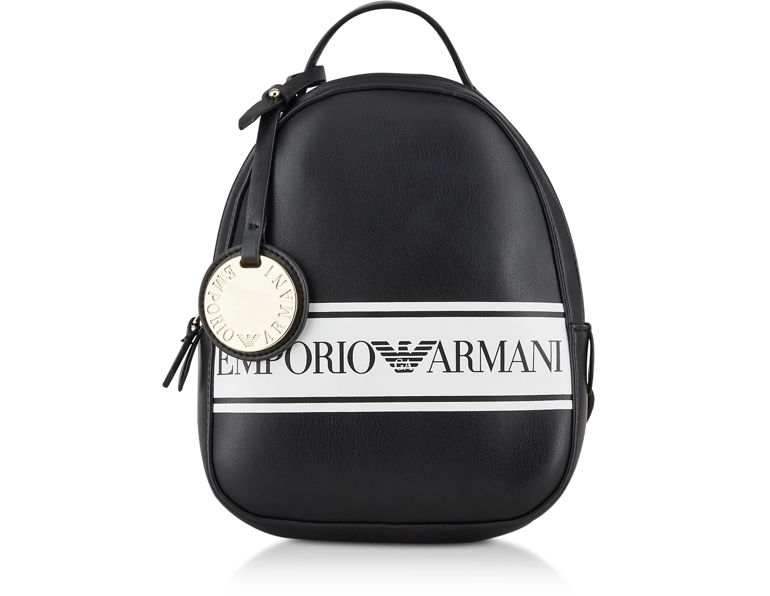 emporio armani black backpack
