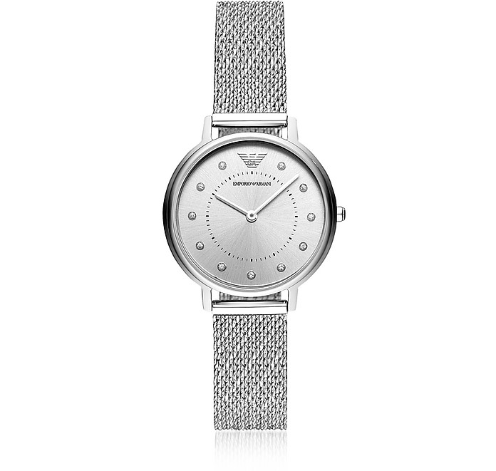 -- Stainless Steel Women's Watch - Emporio Armani