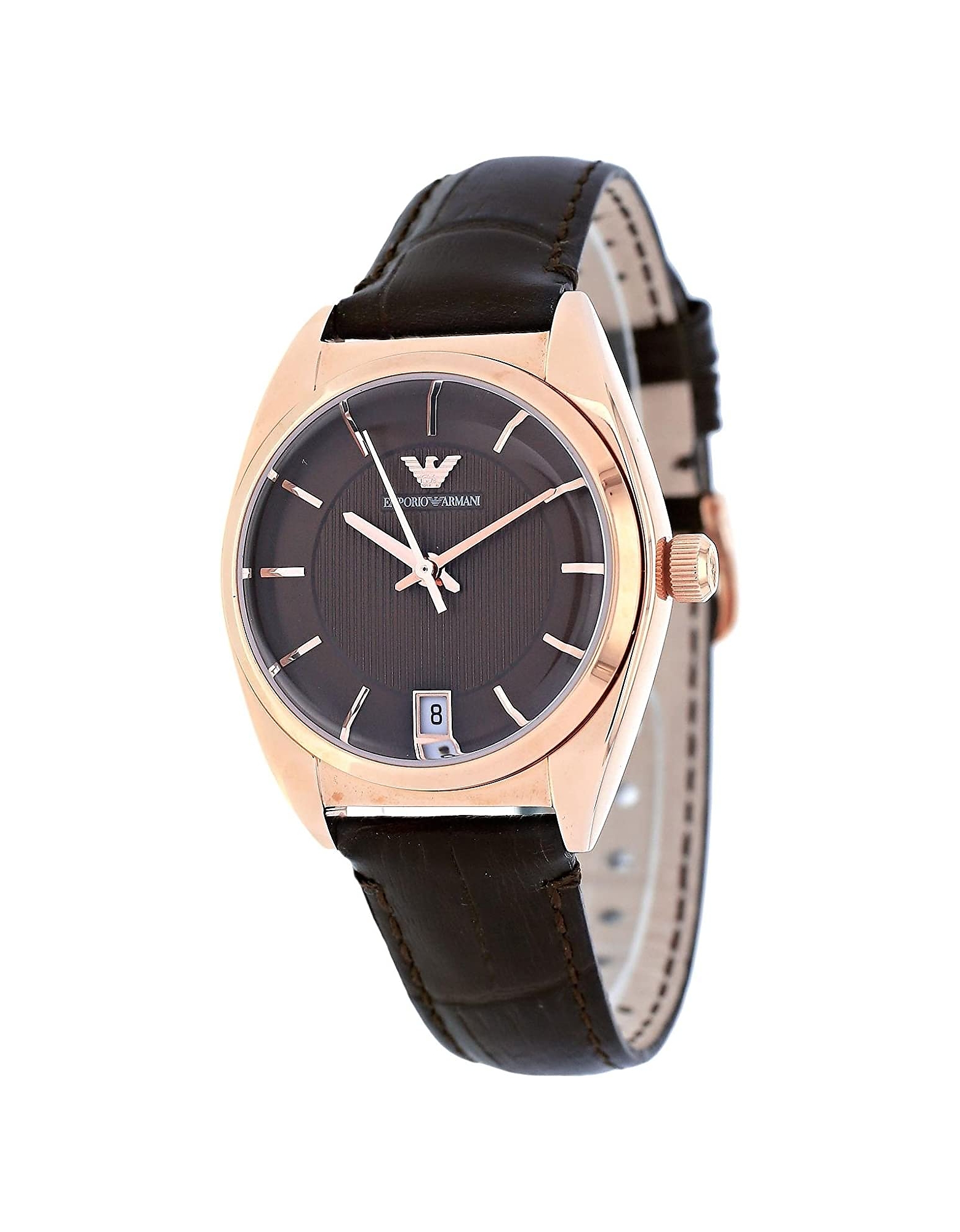 Emporio Armani Designer Women's Watches Unisex Watch In Black