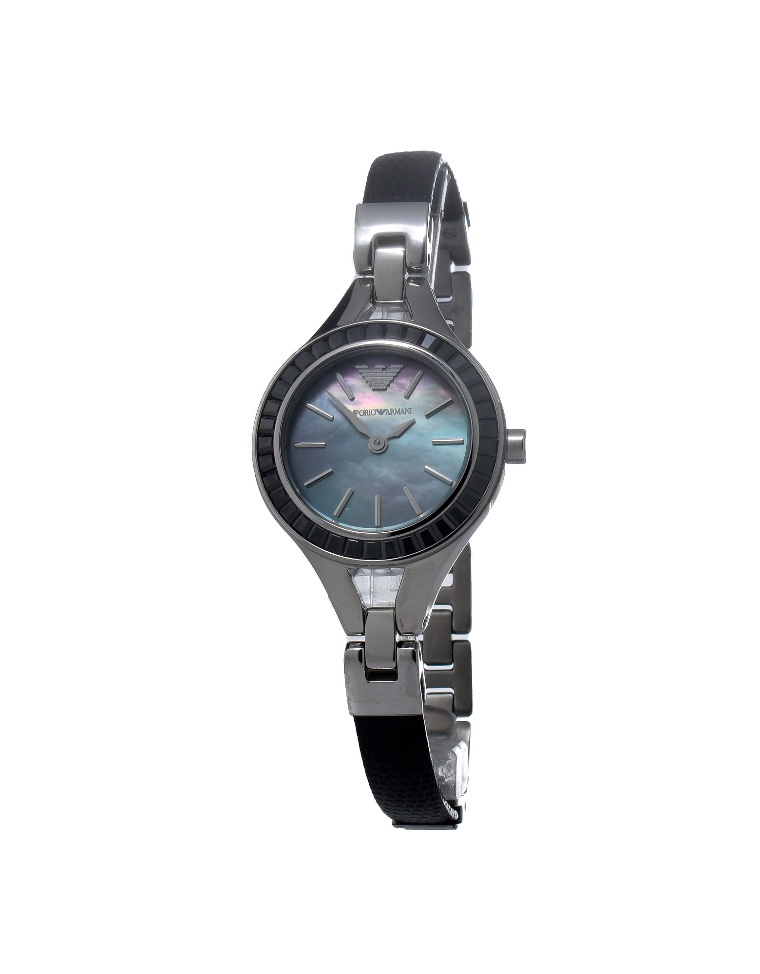 Emporio Armani Designer Women's Watches Women's Quartz Analogue Watch In Gris