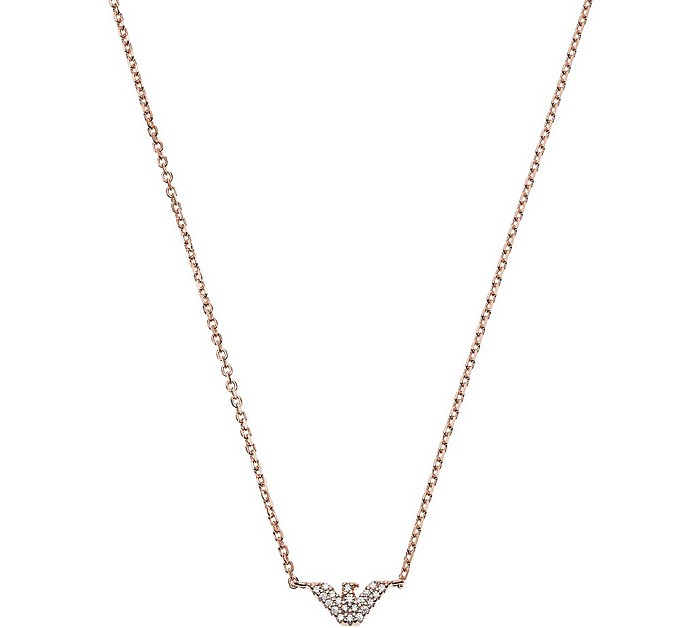 925 Sterling Silver Women's Necklace - Emporio Armani