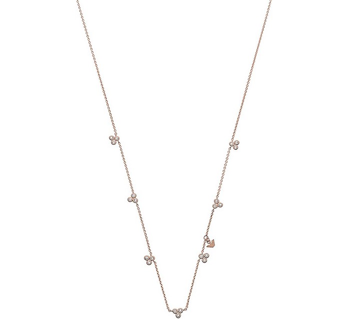 925 Sterling Silver Women's Necklace - Emporio Armani