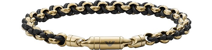 Stainless Steel Men's Bracelet - Emporio Armani