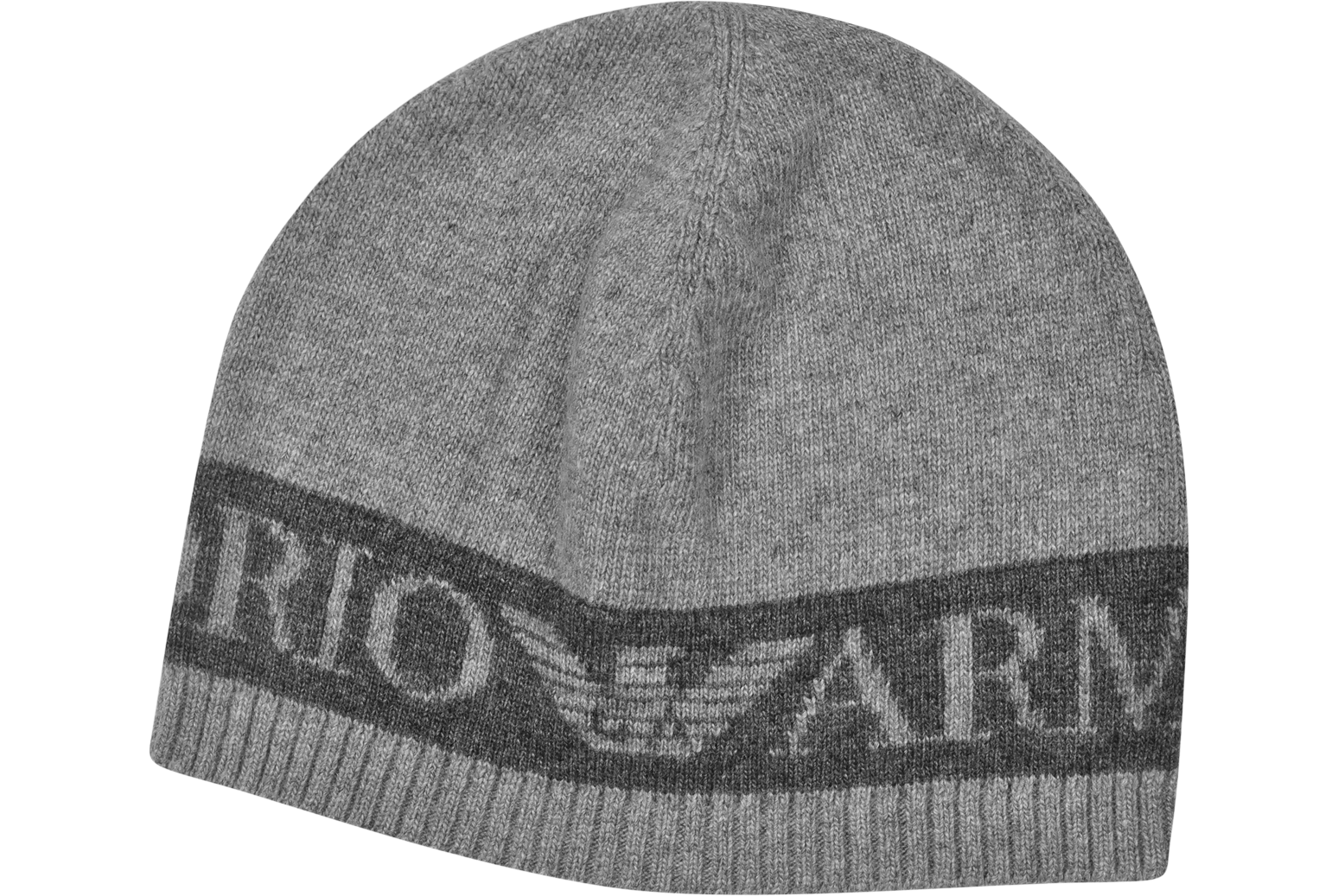 Emporio Armani Signature Wool Skull Cap 