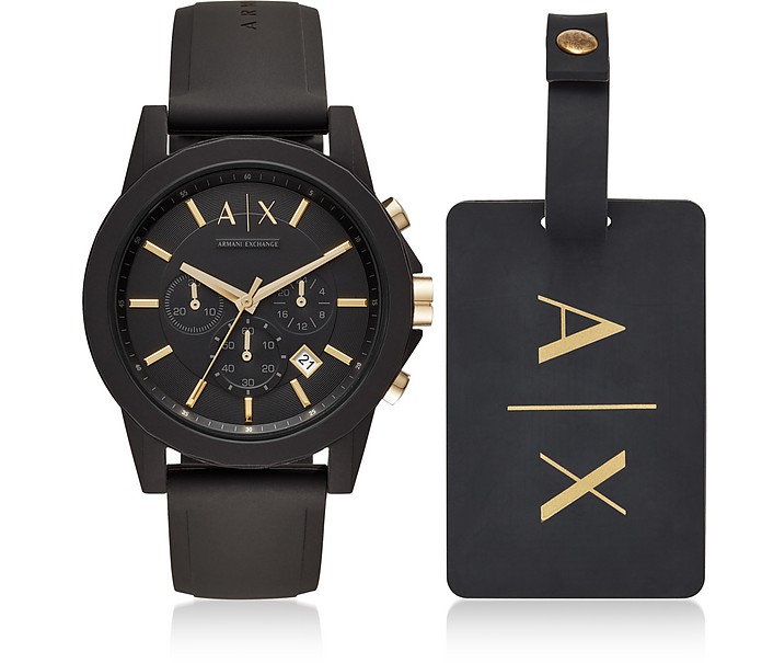 -- Silicone Men's Watch - Armani Exchange