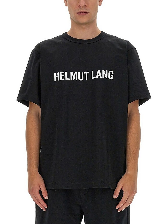 Helmut Lang Logo Print T-Shirt S at FORZIERI Canada