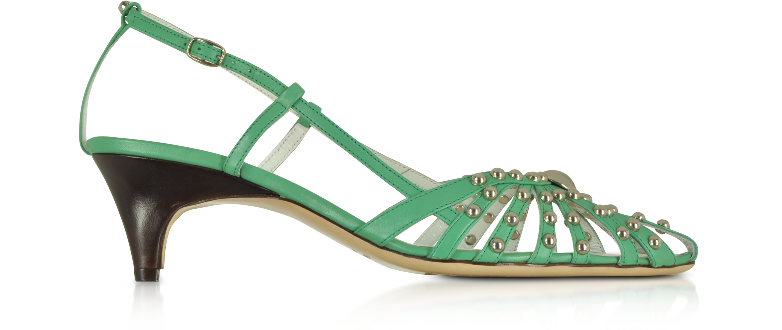 sandali verde menta