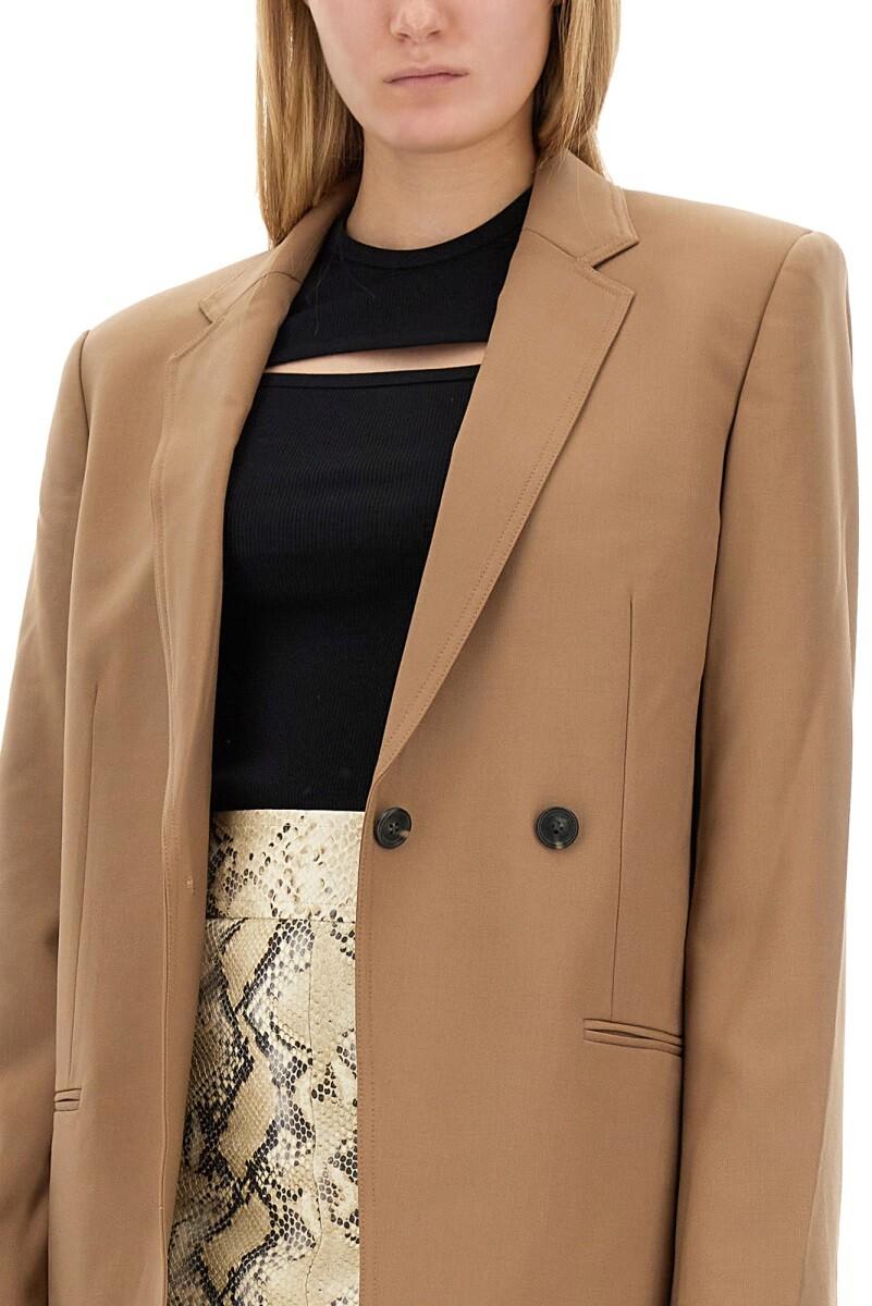 HELMUT LANG Double-breasted woven blazer