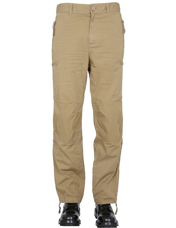 Helmut Lang Pants With Zip 32 IT at FORZIERI