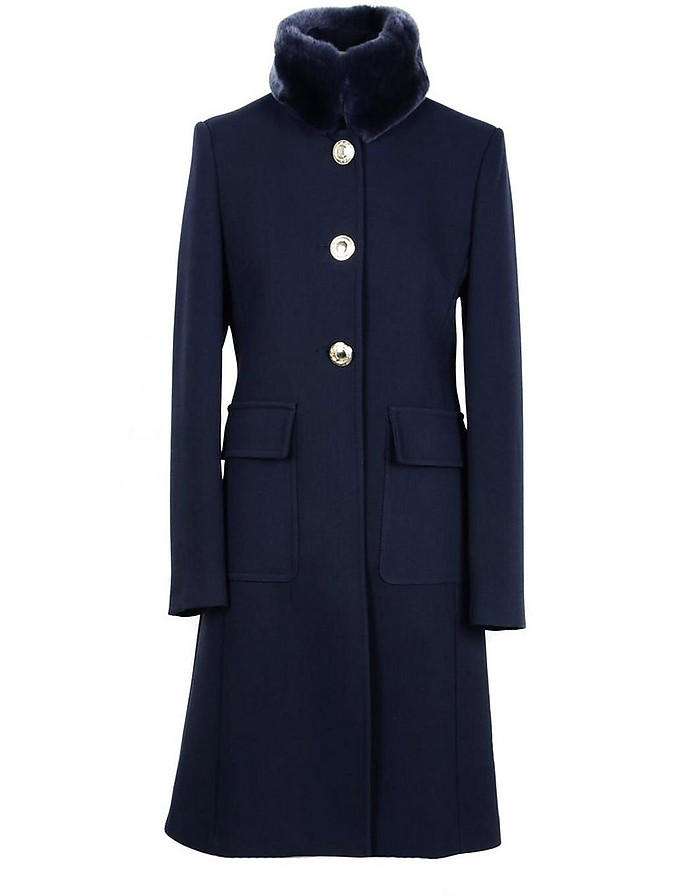 Women's Blue Coat - Atos Lombardini