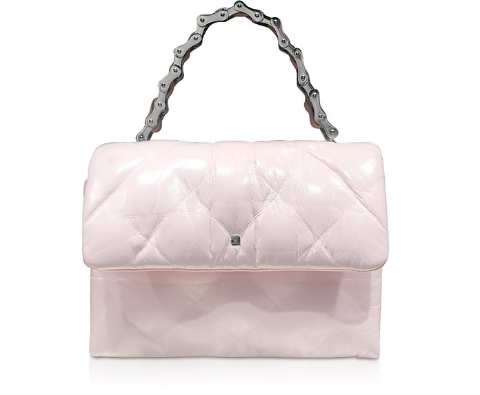 Pale Pink Quilted Leather Halo Xbody Bag - Alexander Wang