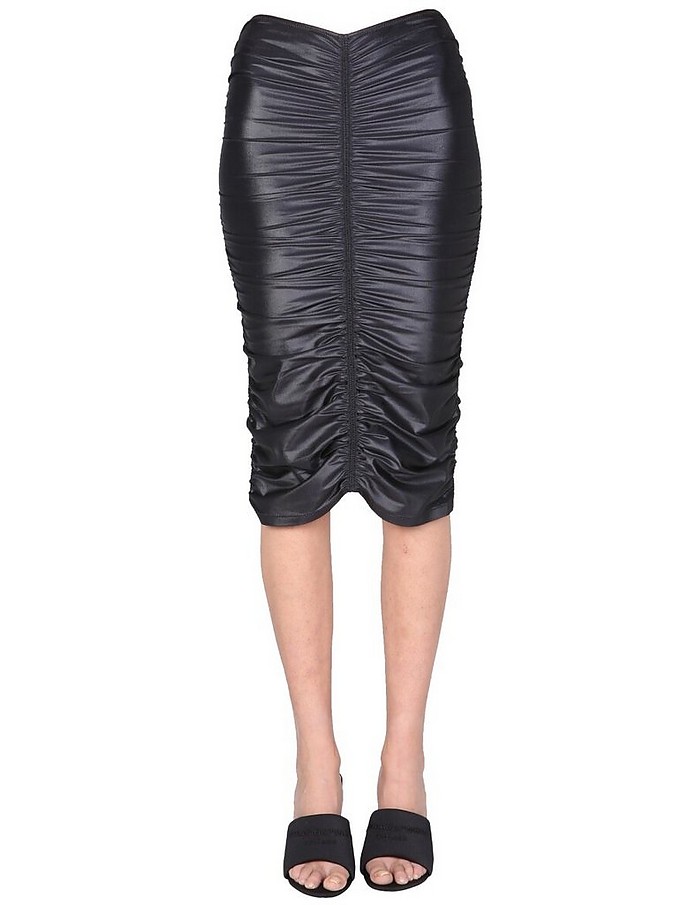 Midi Skirt With Draping - Alexander Wang