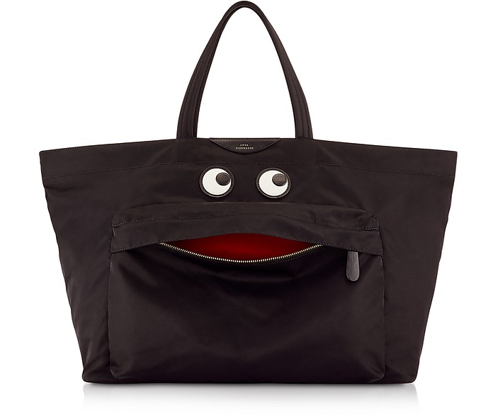 Anya Hindmarch / アニヤ ハインドマーチ Large Eyes Tote ナイロントートバッグ - FORZIERI