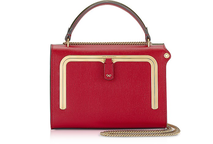 Small Postbox Bauletto in Pelle - Anya Hindmarch