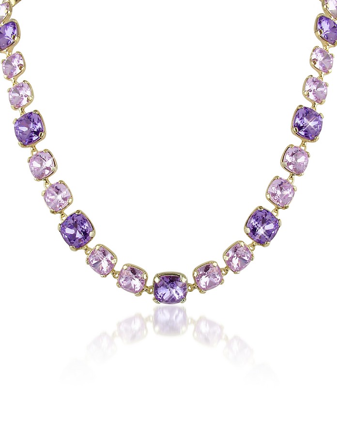 Amethyst Crystal Necklace - AZ Collection