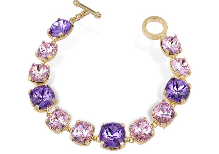 Bracelet en cristal Swarovski améthyste - AZ Collection