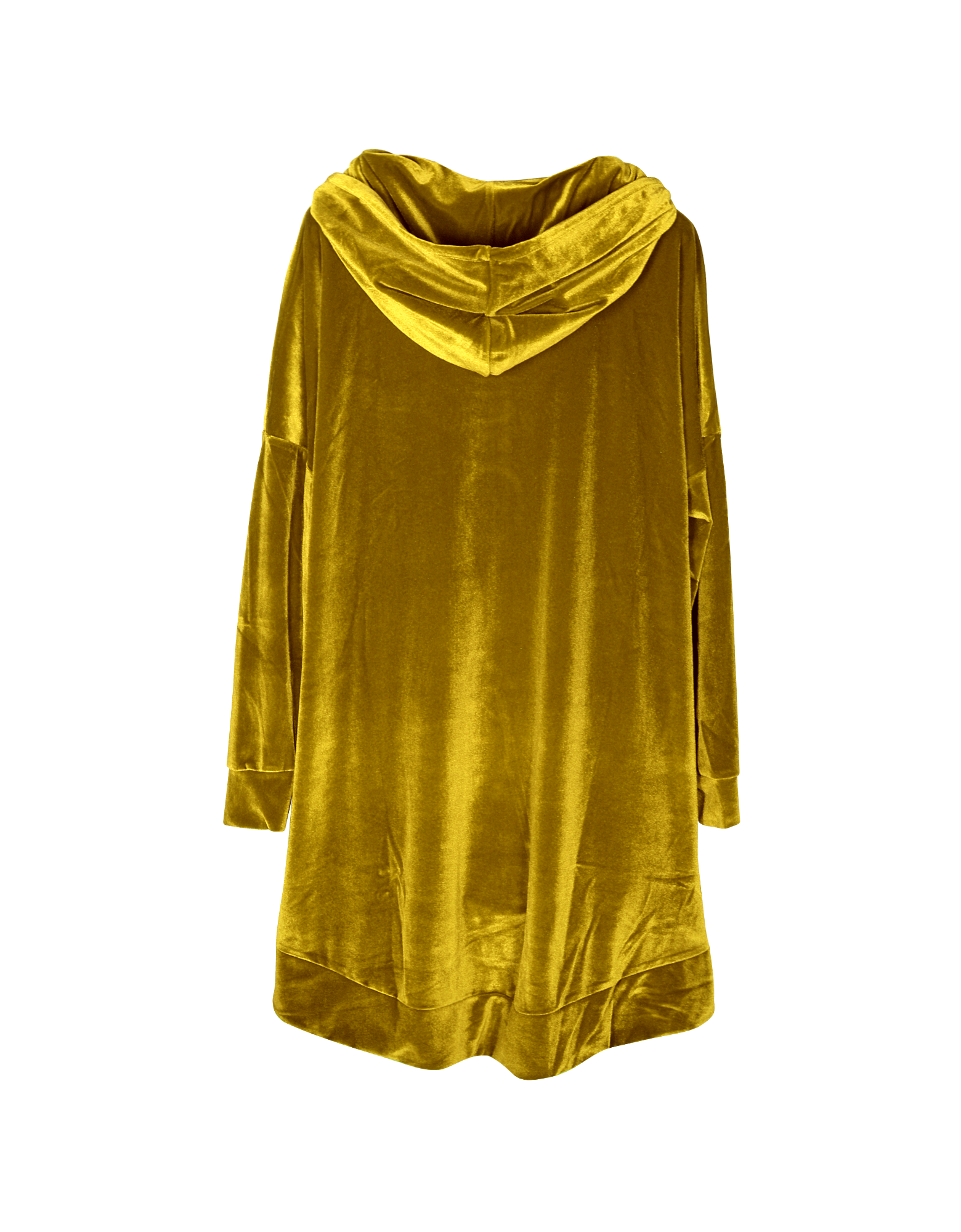 Gold Eagle Chenille Hooded Long Dress展示图