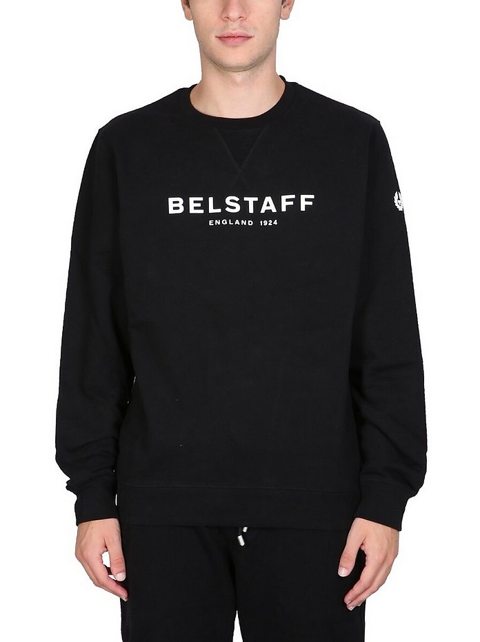 Sweatshirt With Logo Print - Belstaff