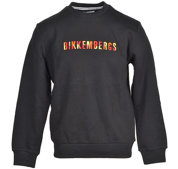 Men's Black Sweatshirt - Bikkembergs