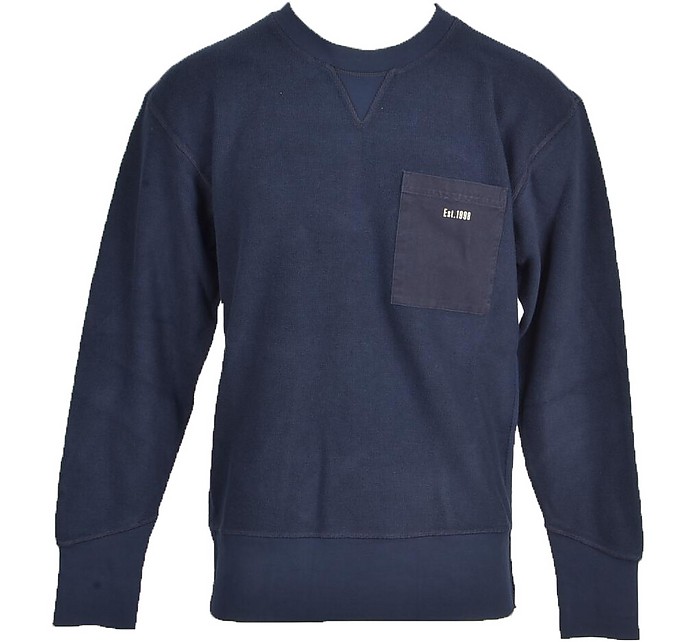 Men's Blue Sweatshirt - Bikkembergs