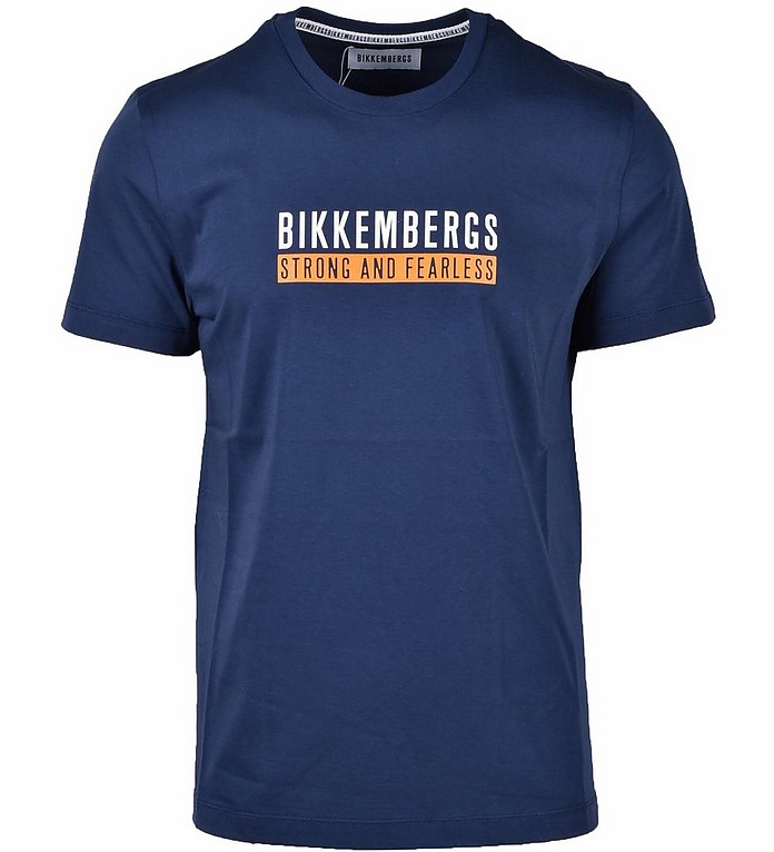 Men's Blue T-Shirt - Bikkembergs