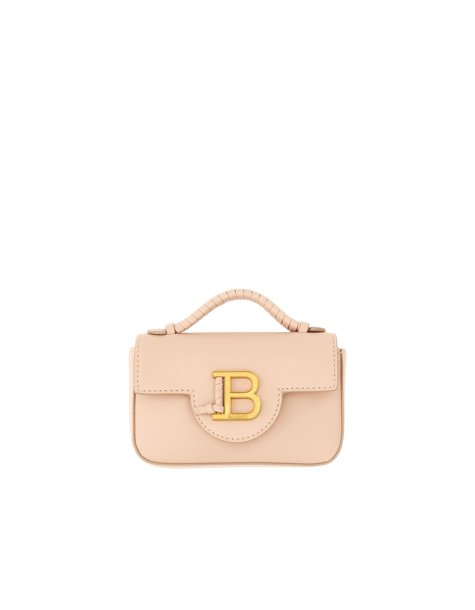 Balmain Designer Handbags "b-buzz" Mini Bag In Pink