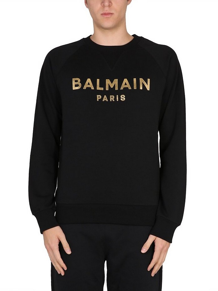 Sweatshirt With Logo - Balmain
