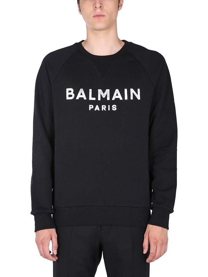 Sweatshirt With Logo - Balmain