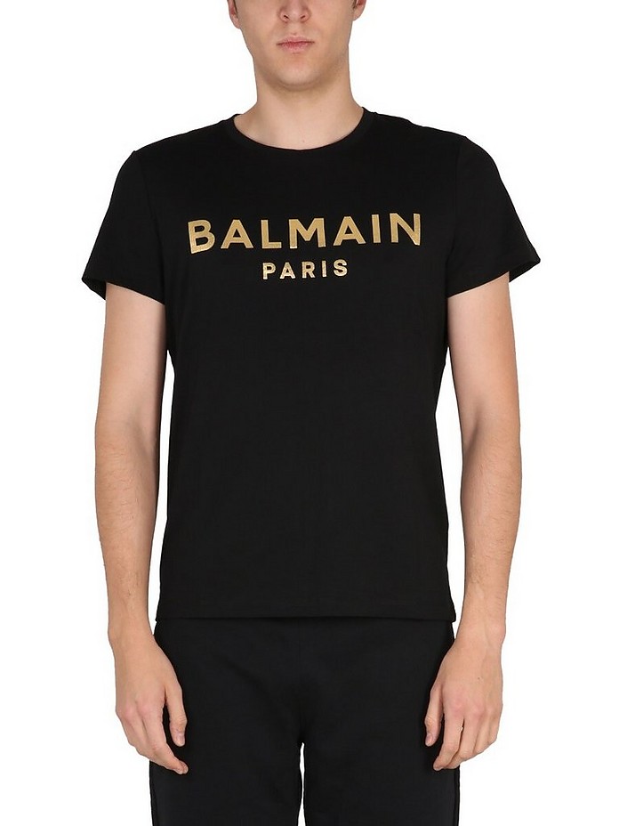 T-Shirt With Logo - Balmain