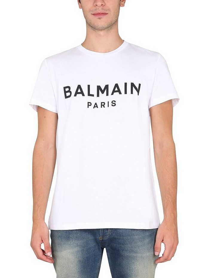 Logo Print T-Shirt - Balmain / バルマン